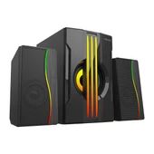 MIKADO MD-254 2+1 25W(5w*2+15w) Usb+SD+Fm Bluetooth Destekli RGB Ses Sistemi - 1