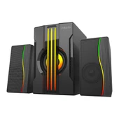 MIKADO MD-254 2+1 25W(5w*2+15w) Usb+SD+Fm Bluetooth Destekli RGB Ses Sistemi - 4