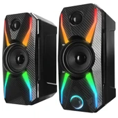 Rampage RMS-X5 2.0 Siyah Multimedia Gaming USB Speaker - 1