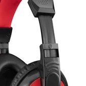 SNOPY SN-2688 Siyah/kırmızı 3,5mm Gaming Oyuncu Mikrofonlu Kulaklık - 5