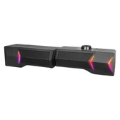 Rampage Elegant X10 2.0 Bluetooth'lu Rms 3W*2 RGB Işıklı Multimedia Usb 5V 45dB Gaming Oyuncu Speaker - 2