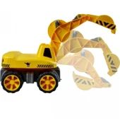 BIG Maxi Kepçe Excavator Üstüne Binilebilen Ekskavatör Kepçe Hareket Ettirilebilir Kollar 360 Derece Döndürülebilir Koltuk - 3