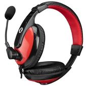 SNOPY SN-2688 Siyah/kırmızı 3,5mm Gaming Oyuncu Mikrofonlu Kulaklık - 4