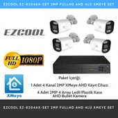EZCOOL EZ-8204AX-SET 2MP FULLHD AHD 4LÜ XMEYE SET - 1