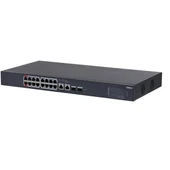 DAHUA 16port 135w FULL PoE CS4218-16ET-135 GIGABIT Yönetilebilir Switch thumbnail 1