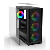 INCA EMG-17XB Gaming Mid-Tower PC Kasası ARGB Kontrolcü - 6