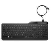 HP 405 7N7C1AA Aydınlatmalı Usb Türkçe Klavye - Siyah - 1