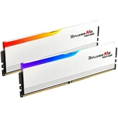 GSKILL 32GB (2X 16GB) DDR5 6000Mhz CL36 RGB DUAL KIT PC RAM RIPJAWS M5 F5-6000J3636F16GX2-RM5RW BEYAZ thumbnail 2
