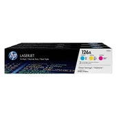 Hp Cf341a (126A) Camgobegı/Macenta/Sarı 3 Lu Paket Toner 1.000 Sayfa - 1