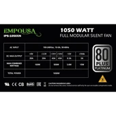 INCA 1000W 80+ PLATINUM EMPOUSA IPS-1050XN PCIe5.0 Tam Modüler Power Supply - 8