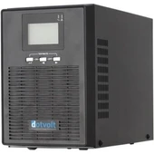 DOTVOLT 1KVA MN1KVA ONLINE 1/1F LCD EKRAN TOWER UPS 2x 12V 9 Amper - 1