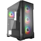 POWERBOOST 650W 80+ BRONZE PB-PS6849B Gaming Mid-Tower PC Kasası - 1