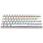 GameBooster GB-G11 GHOST Rainbow Aydınlatmalı Beyaz Mekanik Klavye - 2