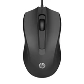 Hp 105 822M9UT Black Wıred Mouse - 1