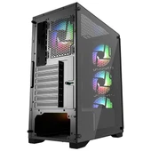 POWERBOOST 600W 80+ PB-PS5847B Gaming Mid-Tower PC Kasası - 4