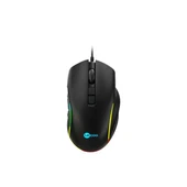 LENOVO LECOO MS140 USB RGB Led Aydınlatmalı 6400dpi Gaming Optic Siyah Mouse thumbnail 1