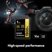 LEXAR 1TB  PROFESSIONAL 1800X LSD1800001T-BNNNU SDHC HAFIZA KARTI - 4