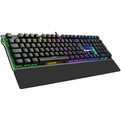 GameBooster G908 Bolt Rainbow Aydınlatmalı Red Switch Mekanik Bileklikli Oyun Klavyesi - 2