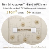 ASUS ZENWIFI AX XT8 AX6600 Dual Band EV Ofis Tipi Gaming Router 2-li paket thumbnail 6