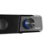 Mikado MD-69S Siyah 3Wx2 Led Işıklı Multimedia Soundbar Speaker - 4