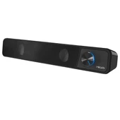 Mikado MD-69S Siyah 3Wx2 Led Işıklı Multimedia Soundbar Speaker - 1