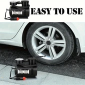 Plastik Gövdeli Siyah Mini Hava Kompresörü - 7