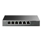 TP-LINK 6-PORT 67W 4-PORT POE TL-SF1006P 10/100 YÖNETİLEMEZ SWITCH thumbnail 1