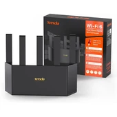 TENDA RX12L PRO AX3000 Dual Band EV Ofis Tipi Router - 1