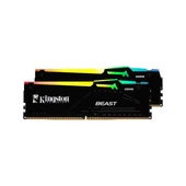 KINGSTON 16GB (2X 8GB) DDR5 5600MHZ CL36 RGB DUAL KIT PC RAM BEAST EXPO KF556C36BBEAK2-16TR - 1