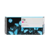 Hp 676M7a (738) 300 Ml Macenta Desıgnjet Ink Cartrıdge - 1
