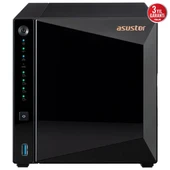 ASUSTOR AS3304T V2 REALTEK QC-2GB RAM-4-diskli NAS SUNUCU (disksiz) - 1