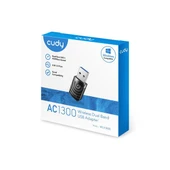CUDY WU1300S AC1300 USB Kablosuz Adaptör - 5