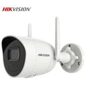 HIKVISION 4MP WIFI BULLET 2.8MM DS-2CV2041G2-IDW 30metre H265+ IP Güvenlik Kamerası Dahili Mikrofon - 1