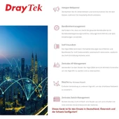 DRAYTEK Vigor 2866ax AX3000 Dual Band VDSL 3G-4G LTE Modem Router - 4