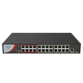 HILOOK 16port NS-0318P-130(B) 10/100 1-SFP 130W FULL POE SWITCH - 2