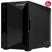 ASUSTOR AS3302T v2 REALTEK QC 2 GB RAM- 2-diskli Nas Server (Disksiz) - 5