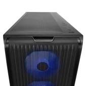 RAMPAGE CRAFT 4-RGB FANLI GAMING MID-TOWER PC KASASI SİYAH - 8