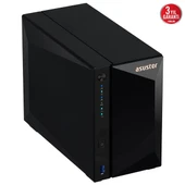 ASUSTOR AS3302T v2 REALTEK QC 2 GB RAM- 2-diskli Nas Server (Disksiz) - 4