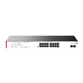 H3C 16port MAGIC 9801A5C3 BS218F-HP GIGABIT 2-SFP 225W Full PoE Yonetilemez Rack Mount Swıtch - 1