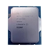 INTEL CORE i7 14700K 61MB 12çekirdekli O/B UHD 770 1700p 125w Kutusuz+Fansız - 1