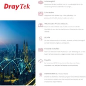 DRAYTEK Vigor 2866ax AX3000 Dual Band VDSL 3G-4G LTE Modem Router - 3