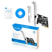 CUDY PE10 Gigabit 1port PCI-E Ethernet - 3