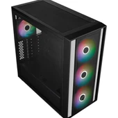 COOLERMASTER 600TG 3-14CM RGB FANLI GAMING E-ATX PC KASASI - 4