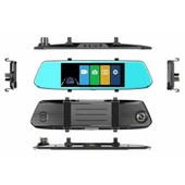 TWOGO GO-800F Araç İçi Ayna Tipi Kamera 7" Ekranlı - 1