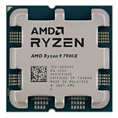 AMD RYZEN 9 7900X 78MB 12çekirdekli O/B UHD AM5 170w Kutusuz+Fansız - 1