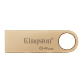 KINGSTON 64GB DTSE9G3/64GB USB 3.2 BELLEK METAL KASA - 1