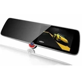 TWOGO GO-403 Ayna Monitör 3 Kamera Destekli Araç DVR - 1