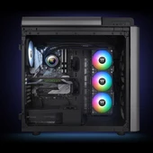 THERMALTAKE 420MM TH420 V2 CL-W376-PL14SW-A ARGB AM5-1700P SIVI SOĞUTMALI İŞLEMCİ FANI - 6