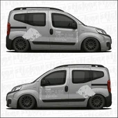 Red Bull The TİCARİ Edition Sticker  – Yan Gövde Sticker Seti - 3