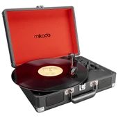 Mikado Nostalgia MN-P317 Siyah Pikap+Rca+Bluetooth Destekli Müzik Kutusu thumbnail 4